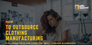 how to outsource clothing manufacturing